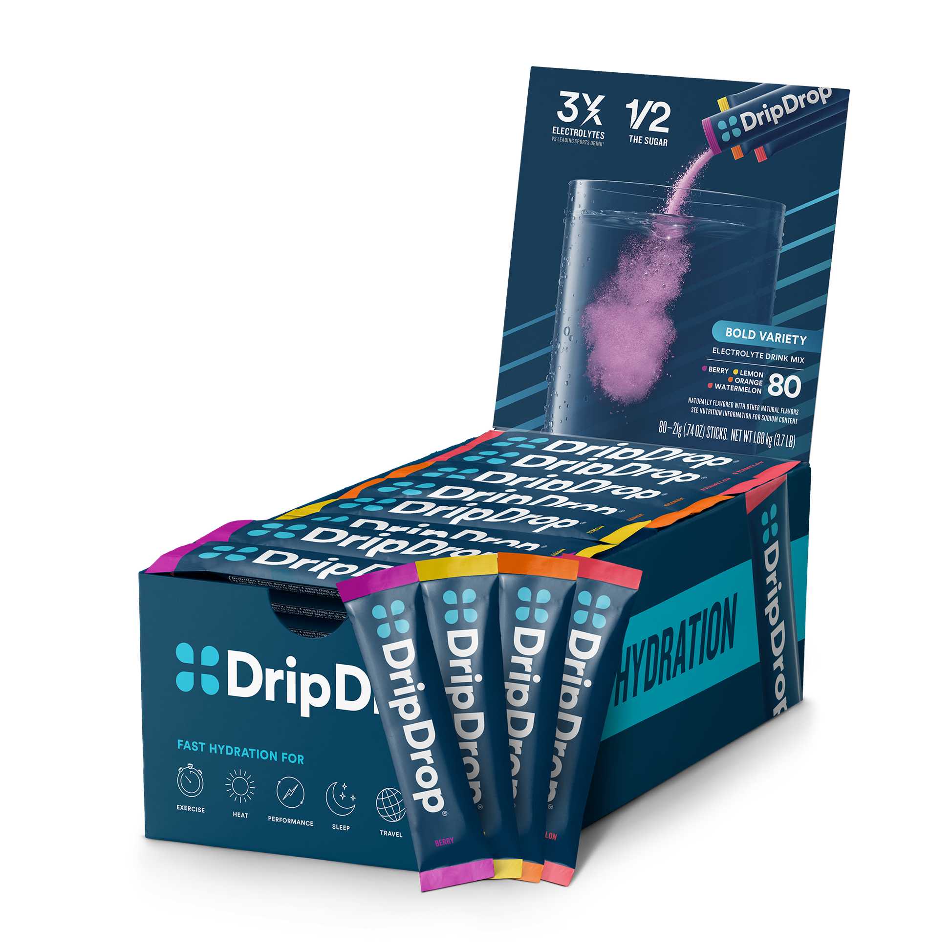 dripdrop-bold-variety-pack-electrolyte-powder-16-oz-sticks-80-count-m1 Box_80ct_3QR_16ozSticks_BoldVariety.png