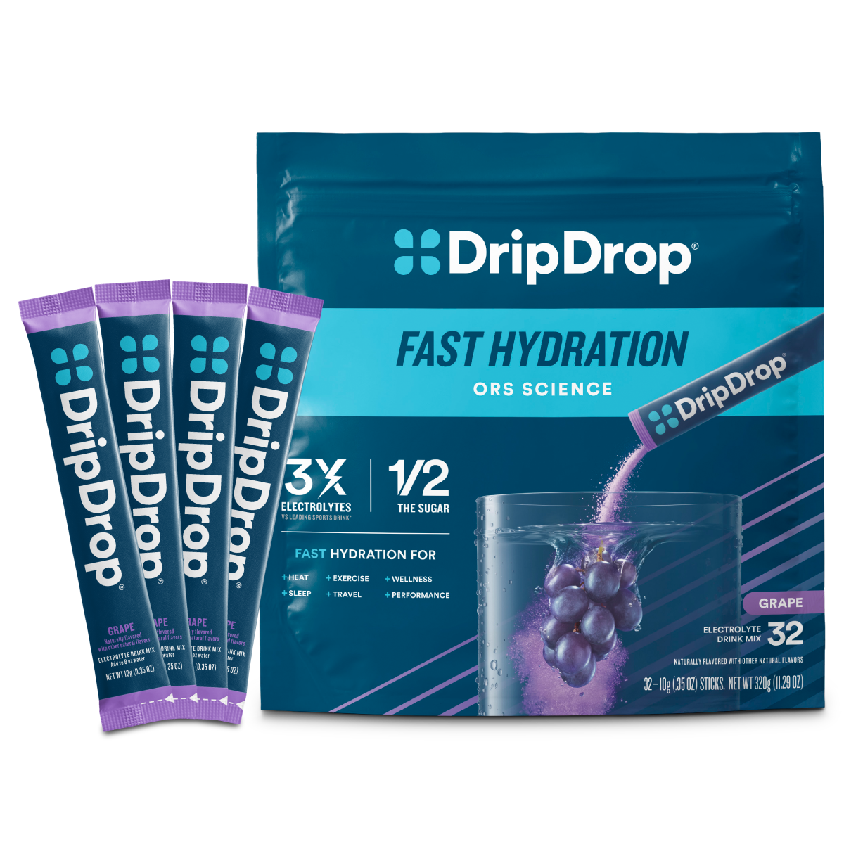 dripdrop-grape-electrolyte-powder-8-oz-sticks-32-count-v9 Grape_-_32ct_-_Transparent.png