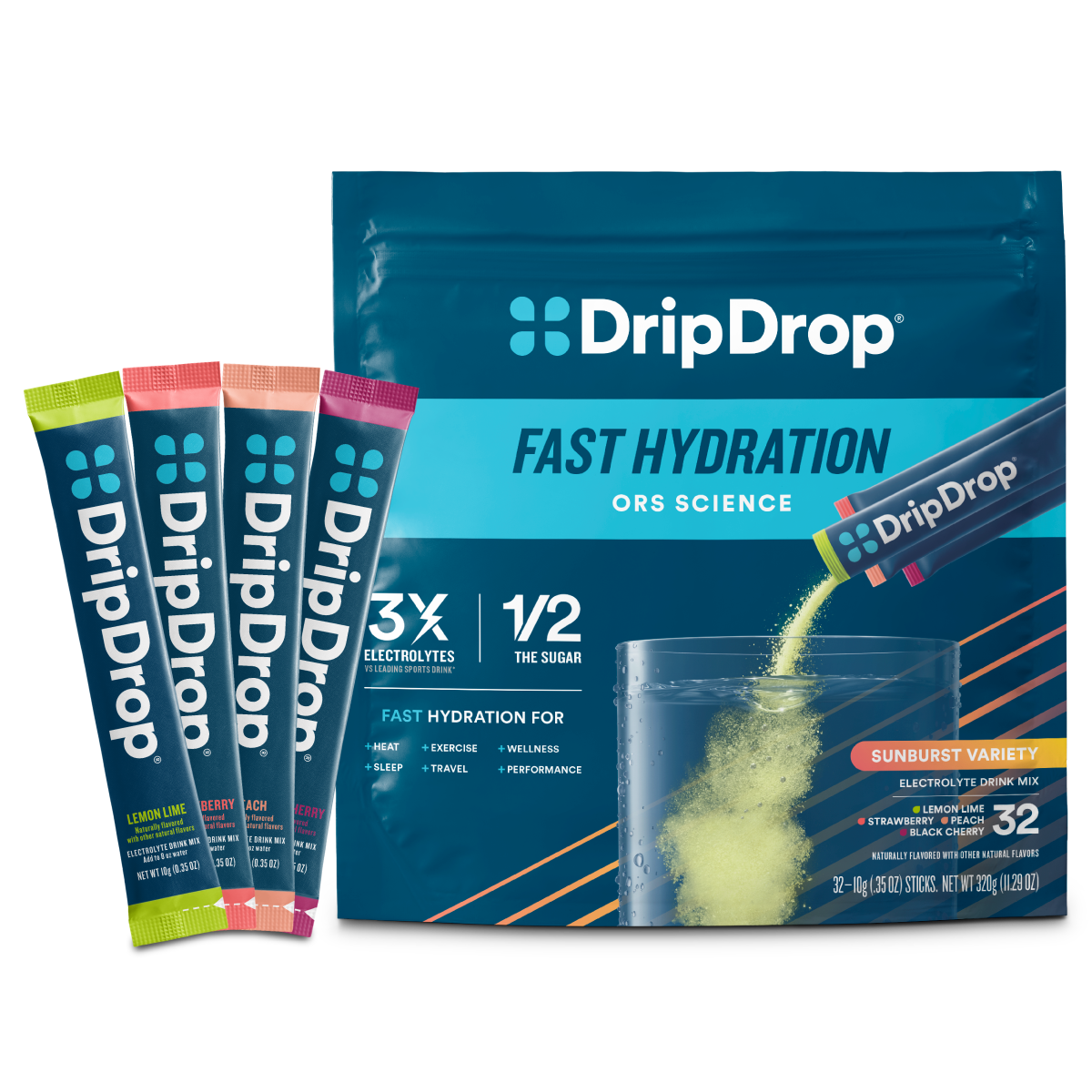 dripdrop-sunburst-variety-pack-electrolyte-powder-8-oz-sticks-32-count-e7 Sunburst_Variety_-_32ct_-_Transparent.png