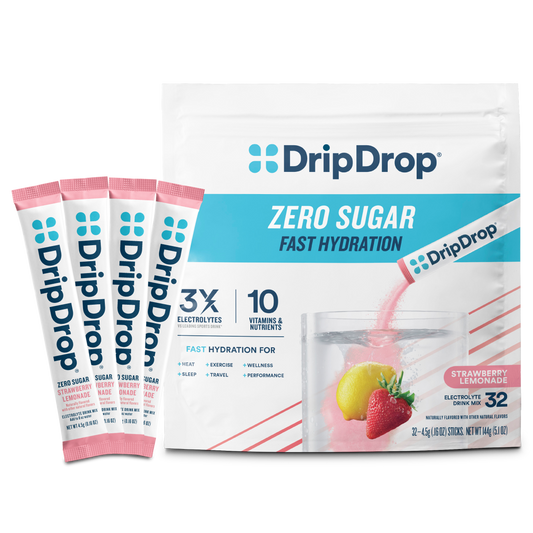 dripdrop-zero-sugar-strawberry-lemonade-electrolyte-powder-8-oz-sticks-32-count-o8 Zero_Strawberry_Lemonade_-_32ct_-_Transparent.png